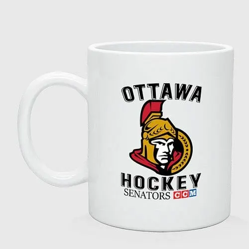 OTTAWA SENATORS оттава сенаторз Керамическая кружка
