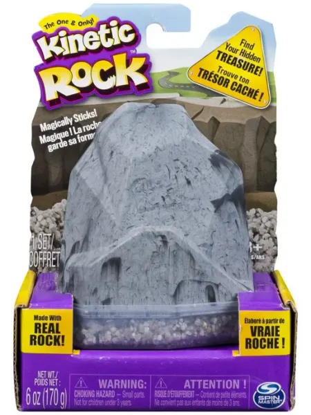 Кинетический песок Kinetic Rock 170 грамм 11302 SPIN MASTER