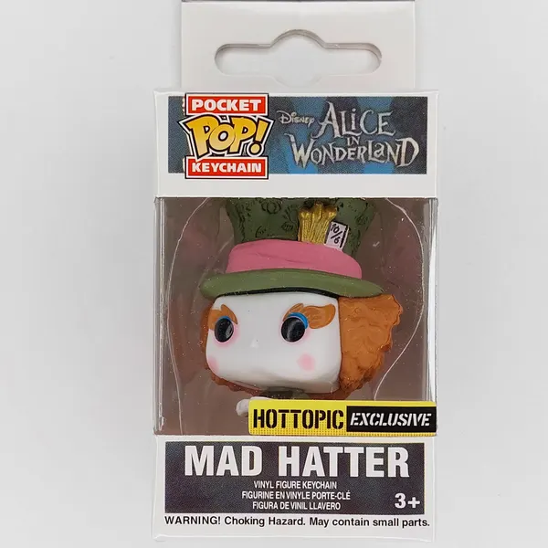 Брелок Безумный шляпник из мультика Алиса в стране чудес Alice Through The Looking Glass Mad Hatter