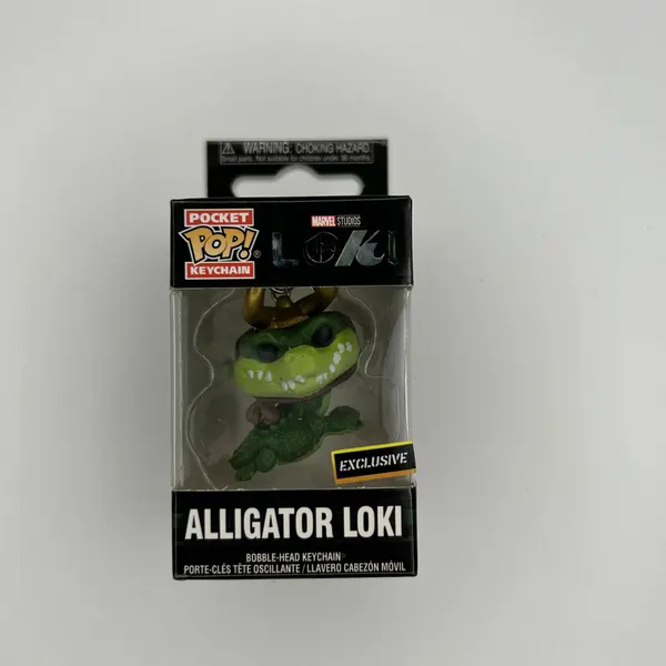 Брелок Аллигатор Локи из сериала Локи Alligator Loki keychain