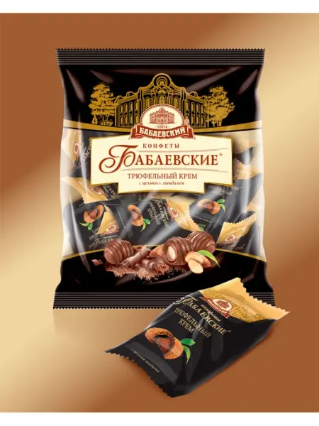 Конфеты Трюфельный крем, 200 гр Бабаевский