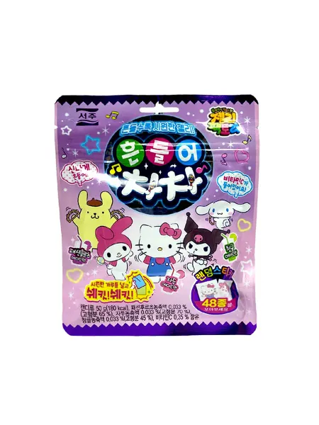 Жевательный мармелад фруктовый, 50 г Seoju