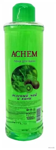 Ромакс пена для ванн achem зеленый чай и киви 1000г
