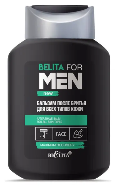 Белита-Витэкс Бальзам для лица после бритья для всех типов кожи For Men