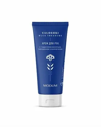 Modum Крем для рук VALOSHKI BLUE TREASURE увлажняющий для очень сухой кожи 75г