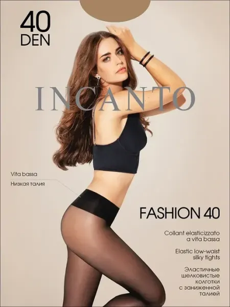 Колготки FASHION 40 vita bassa Incanto