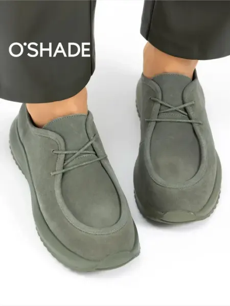 Замшевые полуботинки женские O`SHADE