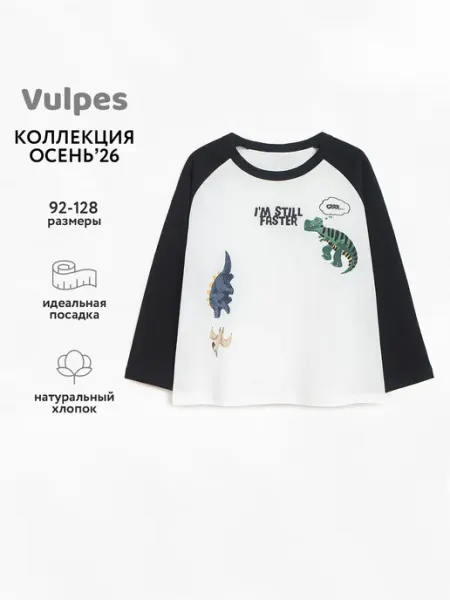 Лонгслив оверсайз Vulpes