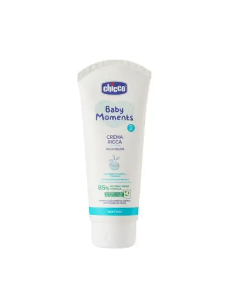 Крем питательный Baby moments с ши и витамином Е 100мл CHICCO