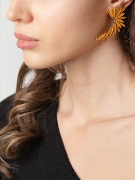 Evoize Melair Серьги длинные с камнями женские крупные