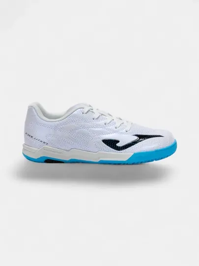 Детские футзальные кроссовки Joma EVOLUTION, для зала, белые