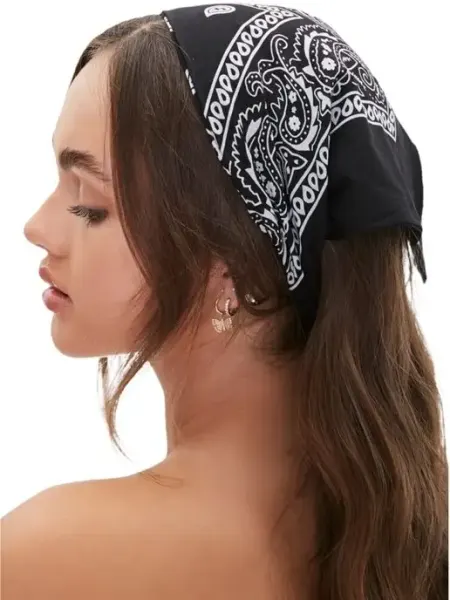 Бандана на голову женская для девочек Bandana KD/косынка повязка спорт фитнес