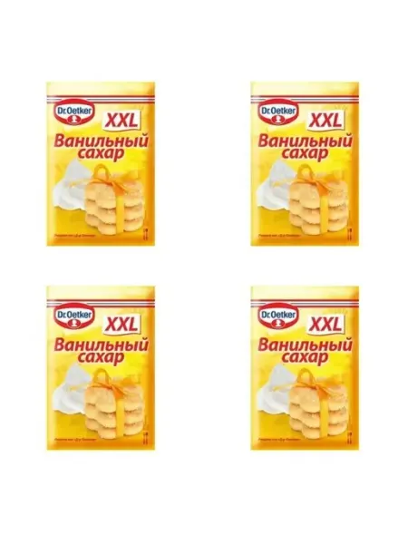 Ванильный сахар XXL Dr.Bakers 40 гр, 4шт Dr. Bakers