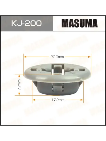 Клипса автомобильная KJ200 (50 шт.) MASUMA