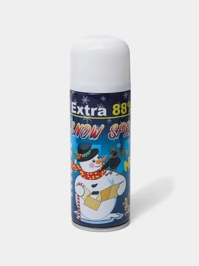 Искусственный снег спрей для елки Extra, белый, 250 мл