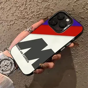 Чехол на Aйфон 17 Про / IPHONE 17 PRO Черный с принтом БМВ реуде-на-фахреме стиле силиконовый противоударный