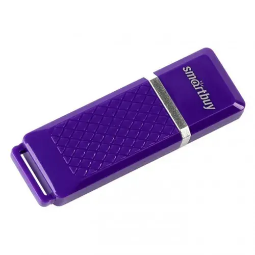SmartBuy 64 ГБ USB-флеш-накопитель (SB64GBQZ-V), USB 2.0, до 15 мб/сек, Пластик, фиолетовый