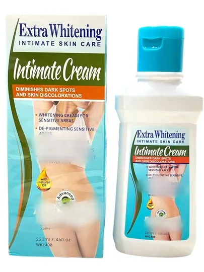 EXTRA WHITENING чудесный освежающий крем для женского тела 220 мл