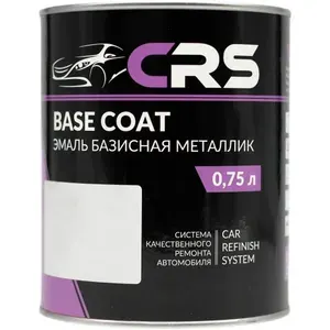 Эмаль автомобильная CRS/QRS базовая металлик Талая вода 206, 0.75 л.