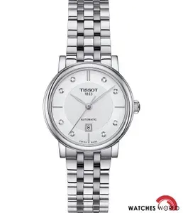 Tissot T122.207.11.036.00 Carson Automatic Lady Женские Швейцарские наручные часы, Гарантия