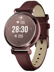 Garmin Смарт-часы Garmin Lily 2 Classic Dark Bronze with Mulberry Leather Band, 010-02839-03, 25mm, темная бронза