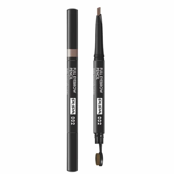 PUPA Карандаш для бровей автоматический FULL EYEBROW PENCIL №002 коричневый