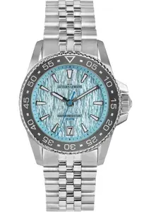 Наручные часы Jacques Lemans 1-2205M, мужские кварцевые спортивные часы Жак Леман с датой на стальном браслете