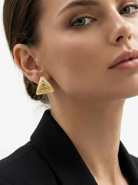 EZHEVIKA JEWEL Серьги бижутерия под золото