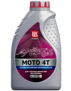 ЛУКОЙЛ (LUKOIL) Мото 10W-40 Масло моторное, Полусинтетическое, 1 л