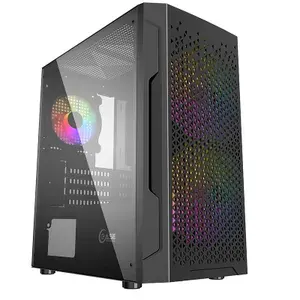 THE GHOST Системный блок Компьютер Игровой ПК (Intel Core i5-12400F, RAM 64 ГБ, SSD 2000 ГБ, NVIDIA GeForce RTX 4070 (12 ГБ), Windows 11 Pro), 111481, черный матовый