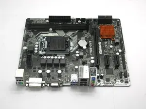 ASRock H110M-DVS, LGA 1151, DDR4, Материнская плата