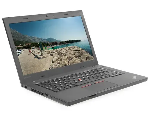 Lenovo 14" L470 Thinkpad i3-6100U прочный Ноутбук, RAM 8 ГБ 120 ГБ, темно-серый