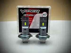 Светодиодные лампы LED лампы H7 для LADA Granta 2 - Лада Гранта - VIPER EASY CANBUS - 12V с обманкой автомобильные LED лампочки