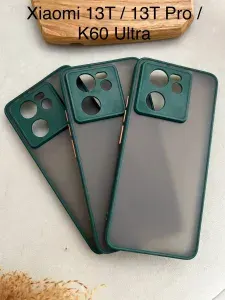 Чехол для Xiaomi 13T / 13T Pro / K60 Ultra, защита камеры, зеленый