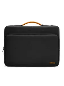 Сумка Tomtoc Defender A14 для ноутбука 14", MacBook Pro 14 2021-2023 на молнии, с усиленными углами и мягкой подкладкой, с ручкой для переноски, черная