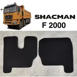 Эва коврики в салон для SHACMAN F2000 шакман цвет ЧЕРНЫЙ С ЧЕРНЫМ кантом