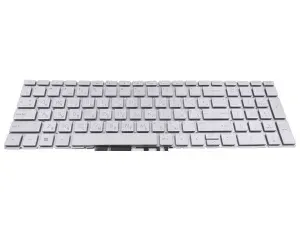 Клавиатура для HP 17-by4012ur ноутбука серебр. без подсветки