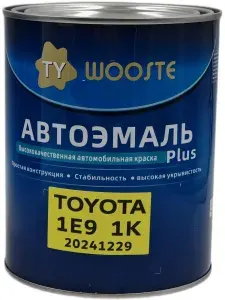 WOOSTE Краска автомобильная TOYOTA 1E9 1K, Dark Gray, 1000 мл