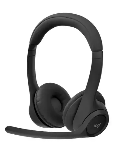 Гарнитура беспроводная LOGITECH Zone 300 черный (BT, USB, кабель 1м) (981-001408)