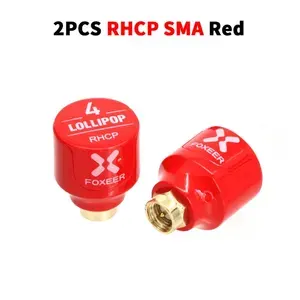 2 шт./коробка Foxeer Lollipop 4 Stubby 5.8G 2.6Dbi Omni F*PV антенна LHCP RHCP SMA RP-SMA для F*PV, гоночных и фристайл-мониторов, очков.