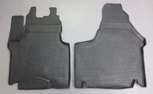 Коврики в салон Renault Trafic II (X83) 2001-2014. Цвет чёрный