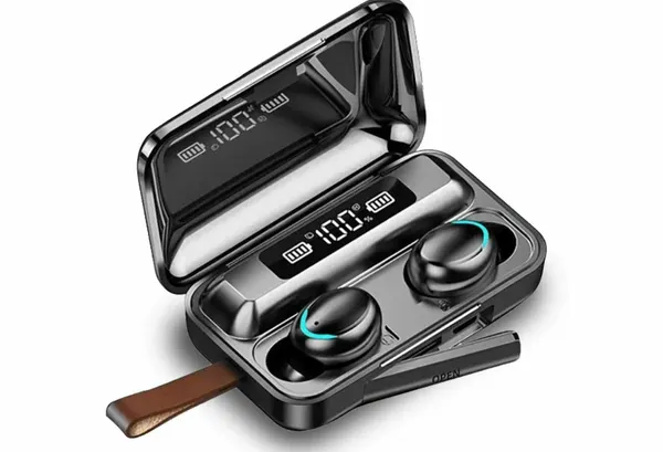 Наушники беспроводные / наушники сенсорные с powerbank F9-5 / блютуз наушники