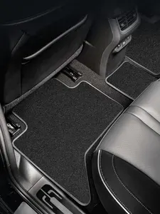 Коврики в салон Klever Premium для TOYOTA Land Cruiser 300, 2021-, кросс., 5 шт. (текстиль) / Тойота Ленд крузер