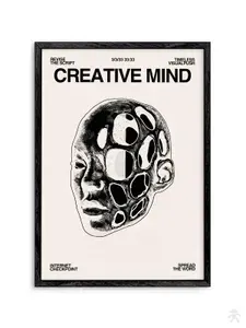 Постер "Creative Mind" формата А4 (21*30 см)