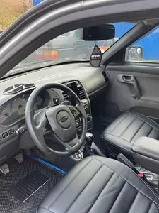Руль Барс чёрный глянец для автомобиля Приора, Гранта, Калина, 2110 с ЕВРО панелью, Нива Тревел, Шевроле Нива