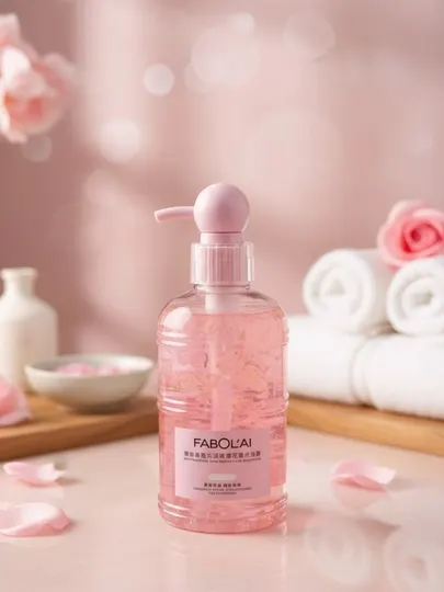 FABOLAI Парфюмированный гель для душа с скрабом, Rich Fragrance, 500 мл