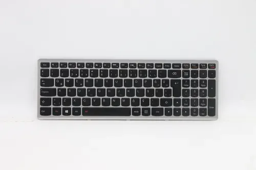 Клавиатура для Ноутбука Lenovo LenovoZ500 раскладка - анлийская, серая (25206565)