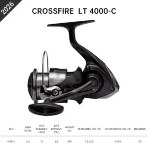 Daiwa 26 CROSSFIRE LT 4000-C катушка безынерционная
