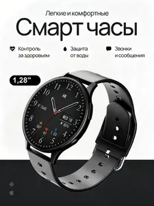 LIGE Смарт-часы Циферблат/шагомер/запись/частота сердечных сокращений/уровень кислорода в крови, 280 мАч, 40,3 мм, 40.4mm, Черный силикон