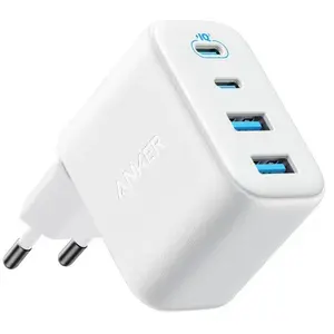 Сетевое зарядное устройство Anker Zolo A121E 50W 2xUSB + 2xUSB-C белое